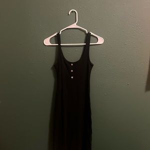 black bodycon stretchy (can fit m)